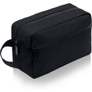 NSIECD-Trousse de Toilette Voyage Homme, Organisateurs de Toilettes, Avion, Grande Trousse de Rasage, Multifonction Imperméable Sac Cosmétique Organisateur - Neuf