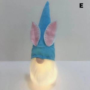 2021 f&ecirc;te de P&acirc;ques th&egrave;me vacances d&eacute;coration poup&eacute;e sans visage pour les filles d&eacute;coration de la maison ornements E - Neuf