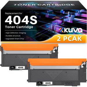 Clt-404S Cartouches De Toner Compatible Pour Samsung Clt-K404S Clt-P404C Clt-404S Pour Xpress Sl C480W C483W C430W C48X C480 C430 (2 Noir)[ENC943109] - Neuf