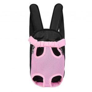 Chien Chat Sac À Dos De Porteur De Petite Taille, Réglable Panier De Transport Pour Les Petites Et Moyennes Chiens, Poitrine En Avant Sac À Dos Sling Pour Les Chats - Neuf