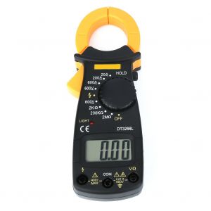 Pince multimetre numerique LCD DT3266L, voltmetre, amperemetre, detecteur de tension AC/DC - Neuf