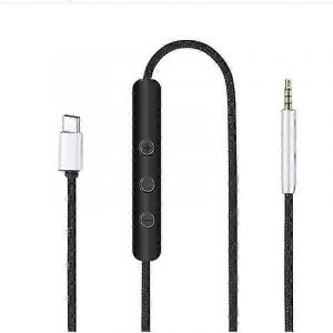 Câble USB C vers 2,5 mm mâle pour microphone à cordon de casque Qc25 / qc35 / qc35ii / qc45 - Neuf