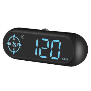 Compteur De Vitesse Gps De Voiture Numérique 2024 : Hud De La Voiture Avec Vitesse,Direction De Conduite De La Boussole,Rappel De La Fatigue De Conduite - Neuf
