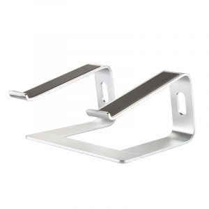 Support d'ordinateur portable en alliage d'aluminium support de rangement surélevé support de dissipateur de chaleur en métal de bureau - Neuf
