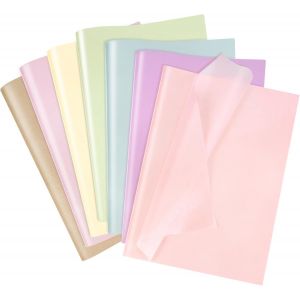 Papier de Soie, 70 Feuilles Papier de Soie Emballage &iquest;&iquest; M&iquest;&iquest;tallique Scintiller, Papier Cadeau Couleur pour Mariage Anniversaire F&iquest;&ordm;te Maman D&iquest;&iquest;cor Sac Colis Pompon Artisanat Bricolage, 50x35cm - Neuf