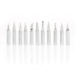 Ensemble de 11 pointes de fer a souder sans plomb pour kits d'outils de station de soudage 936 - Neuf
