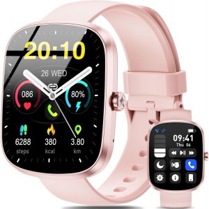 Montre Connectée Homme Femme Avec Appel Bluetooth,1.91"" Smartwatch Avec 140+Sportifs,Etanche Ip68,Montre Sport Pour Surveiller Cardio,Podometre Et Sommeil, Montre Intelligente Pour Android Ios - Neuf