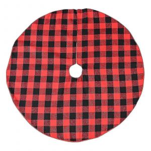 Jupe De Sapin Festive De 90 Cm, Motif Imprim&eacute; Pour D&eacute;corations De No&euml;l - Neuf