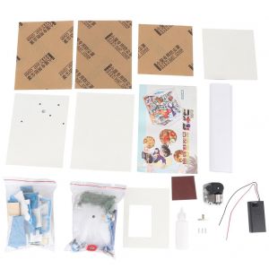 Maison de poupee DIY, jolie maison, mini maison, kit de jouets avec musique - Neuf