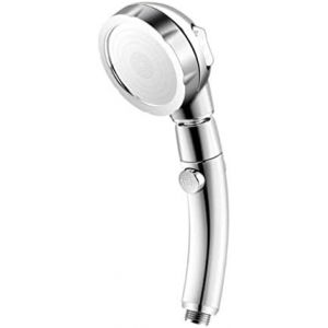 Pommeau de douche &agrave; main pressuris&eacute; Pommeau de douche multifonction Bouton d'arr&ecirc;t Conception d&eacute;tachable pour un nettoyage facile - Neuf