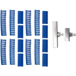 18x Sans Peinture D&eacute;bosselage Extracteur De Languettes Kit De Dents Avec B&acirc;tons De Colle Pour La R&eacute;paration De Grandes Bosses De La Carrosserie De Voiture H - Neuf