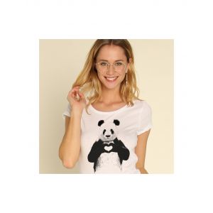 Tshirt Femme Love Panda - Neuf