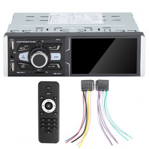 Lecteur MP5 Bluetooth pour voiture avec ecran tactile HD de 4,1 pouces, compatible radio FM, USB, AUX4061TM - Neuf