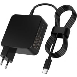 CMWX-Chargeur 65W USB C Compatible avec HP Dell Lenovo Acer ASUS Samsung Google, largement Compatible avec davantage d'appareils dotés d'une Interface Type-C - Neuf