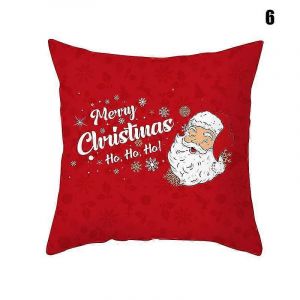 45x45cm Th&egrave;me De No&euml;l &Agrave; Imprimer Taie D'oreiller De No&euml;l Coussin De Protection - Neuf