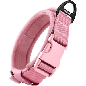 Jgd-Collier Pour Chien, Collier Militaire Pour Petits Chiens, Martingale Tactique Rembourr&eacute;e Avec Poign&eacute;e Et Boucle Rapide, Collier De Chien Tactique De Taille Entra&icirc;nement, Xs(25-33cm) - Neuf