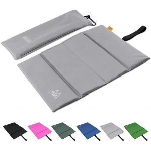 Ulteronixshop-Coussin D'assise D'ext&eacute;rieur Xl Avec Poche, Tapis De Si&egrave;ge Avec Protection Contre Le Froid, L'humidit&eacute;, La Salet&eacute;, La Chaleur, Pliable Et Lavable, Coussin Thermique, Gris - Neuf