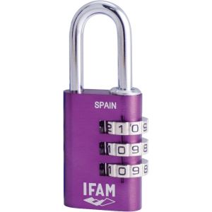 Col Combi20 (000612v) Cadenas &Agrave; Combinaison Vert 20 Mm 3 Rouleaux (1 000 Combinaisons) Corps En Aluminium, Archet Diam&egrave;tre 3 Mm, Cadenas Pour Valise, Voyage, Gymnase, Casier, &Eacute;cole - Neuf