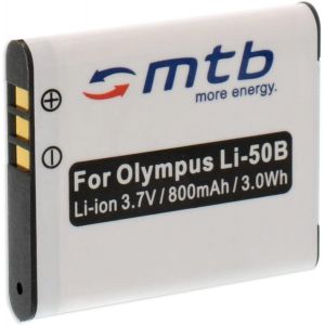 Batterie Li-50b pour Olympus VH-510,VH-520,VR-340,VR-350,VR-360,XZ-1,XZ-10 - Neuf