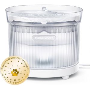 Fontaine A Eau Chat, Ultra Silencieuse Et Sans Bpa Fontaine &Agrave; Eau Pour Chat Avec Pompe Sans Fil Et Base Amovible, Facile &Agrave; Nettoyer, 2l - Neuf