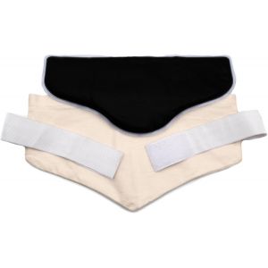 Bouillotte Pour Le Bas Du Dos &Agrave; La Tourbe + Housse En Coton Tour De Hanche | Coussin Chauffant Pour Micro-Ondes | Taille 17x37 Cm | Chaud/Froid - Neuf