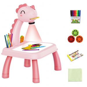 Table De Projection Pour Enfants, Jouet De Projection Pour Dessiner Et Tracer, Ensemble De Planches A Peindre Pour Apprendre Aux Enfants A Peindre. - Neuf