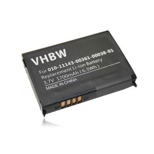 Akku compatible avec Garmin Nuvi 500, 550, 510 GPS Navigation Navi (1700 mAh, 3,7 V, Li-Ion) - Neuf