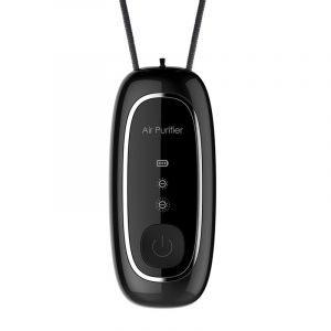 Portable Purificateur d'Air Collier, Petit Purificateur d'Air, Rechargeable Ioniseur, Chambre, Voiture et Avion, Accroché au Cou Purificateur d'Air Collier, Purificateur - Neuf
