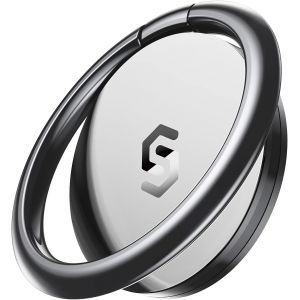 Anneau De Support Universel Pour Téléphone Portable - Rotation À 360° - Pour Iphone Ipad Samsung Huawei Et Plus Encore[Car781535] - Neuf