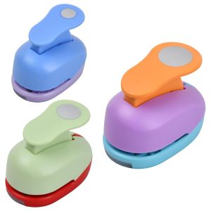 Chenquansarl-Perforatrices Rond &Agrave; Motif, 3pcs Mini Perforatrice &Agrave; Papier Perforatrice Circulaire Pour Bricolage, Perforeuse &Agrave; Papier Pour Diy Scrapbooking D&eacute;co (8mm/16mm/25mm) - Neuf