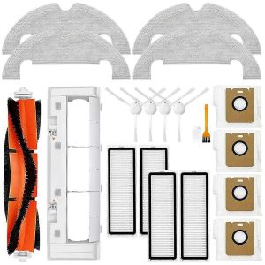 Accessoires pour aspirateur robot Bot D10 Plus/RLS3D, brosse lat&eacute;rale principale, chiffon de nettoyage, filtre, sac &agrave; poussi&egrave;re - Neuf
