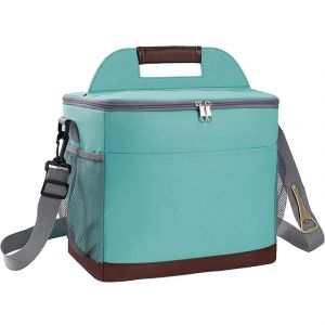 Grand cumul&eacute; sac &agrave; lunch pour les hommes, 24 bo&icirc;tes de doux refroidisseur de sacs, de lumi&egrave;re et de leakless - Neuf