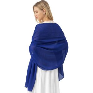 Foulard D'été Pour Femme - Étole Festive Pour Robe De Soirée, Mariage - En Mousseline De Soie.[G895] - Neuf