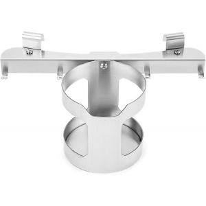 ASFASFq-Onlyfire Support pour Ensemble de Barbecue avec 4 Crochets, Portebouteille/Porte-Sauce, Acier Inoxydable, Accessoire de Barbecue Crochet pour Porte-Ustensile, pour Weber 47cm et 57cm Kettle G - Neuf