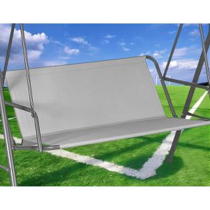 Ulteronixshop-balan&ccedil;oires de Jardin Housse de si&egrave;ge, Housse de Si&egrave;ge de Balancelle, Rechange pour balancelle Housse de si&egrave;ge Tissu d'Oxford 600D (138 * 50 * 50cm,Grau) - Neuf