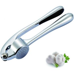 Presse-Ail, Broyeur D'ail, &Eacute;crasez Facilement L'ail Et Le Gingembre (Pelage Facile), Petit Ustensile De Cuisine En Alliage De Zinc, Tr&egrave;s Facile &Agrave; Nettoyer (Compatible Lave-Vaisselle). - Neuf