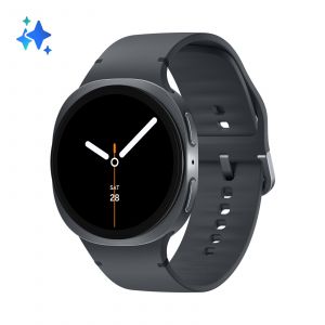 Samsung Galaxy Watch8 Galaxy Watch 8 1.5" AMOLED 44 mm Num&eacute;rique 480 x 480 &Eacute;cran tactile Argent Wifi GPS (satellite) - Neuf