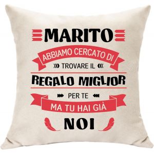 Ershi-Cadeaux De La Saint-Valentin Pour Le Mari De La Femme Originale Housse De Coussin De Mari Souvenir Pour Les Hommes Cadeaux D[6827] - Neuf