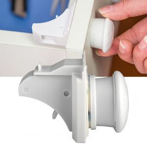 Hjlian Serrures Magnetiques Pour Armoires, Tiroirs Et Protection Pour Bebe - Neuf