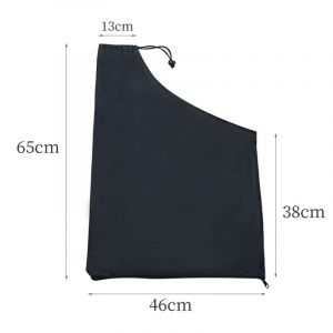 1 sac de rangement pour souffleur de feuilles, sac de souffleur de feuilles universel, sac de rangement réglable, sac d'aspirateur intérieur extérieur - Neuf