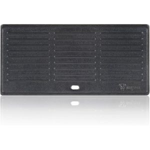 Ulteronixshop-BBQ-Toro Plaque de cuisson en fonte | 42,5 x 20,5 cm | Plaque r&eacute;versible, utilisation recto-verso | rectangulaire, universelle et massive | T&ocirc;le pour barbecue, pour grills &agrave; charbon de - Neuf