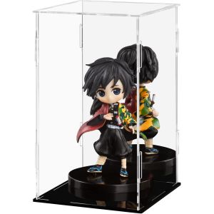 Sansh-Ecoseao Vitrine En Acrylique Avec Miroir, Boîte De Rangement Transparente Pour Figurines D'action, Objets De Collection, Stockage À Domicile (15x15cmx25cm) - Neuf