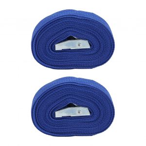 2pcs alliage de zinc cliquet sangles d'arrimage robustes sangles d'arrimage cargos sangles pour bagages4m / 13.1ft - Neuf