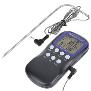 Thermom&egrave;tre Alimentaire &eacute;lectrique Num&eacute;rique Pour Four Barbecue Grill Et - Neuf