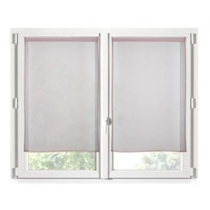 Rideaux - Monna - Brise Bise - 60 X 120 Cm - 100% Polyester - Lavable En Machine - Neuf