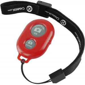 JGD-T&eacute;l&eacute;commande Bluetooth par CamKix - T&eacute;l&eacute;commande sans Fil pour Smartphones - Adapt&eacute; pour Le D&eacute;clenchement de l'Obturateur d'un Appareil Photo pour Photos et Selfies - pour Apple iOS et Android - Neuf