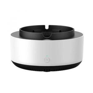 Cendrier électrique sans fil avec purificateur d'air intégré - Aspiration des fumées de cigarettes - Bl - Neuf