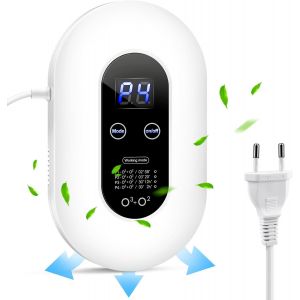 CHECARZHN--NO1-Générateur D'Ozone Purificateur D'Air, Ion ur D'Air, Mini Purificateur D'Air À L'Ozone, Stérilisateur D'Odeurs Pour Chambre, Salle De Bain, Cuisine, Animaux Domestiques, Formaldéhyde, - Neuf