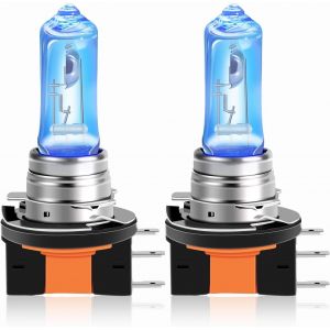 Ampoules De Phares Halogènes H15 12 V 15/55 W Blanc Chaud Feux De Jour Feux De Croisement Feux De Route Feux De Stationnement Lampe De Voiture,Lot De 2 - Neuf