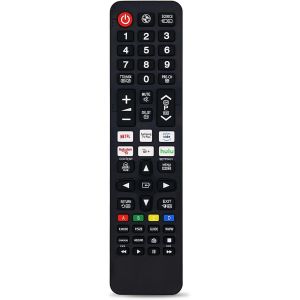 Telecommande Universelle Samsung pour Telecommande Samsung Smart TV avec 6 raccourcis, Aucune Programmation Requise - Neuf